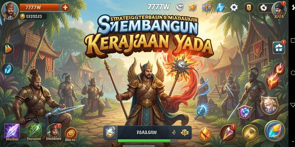 Gameplay menarik dari 7777W yang menegangkan dalam strategi perang.