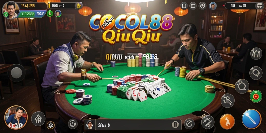 Screenshot gameplay QiuQiu di COCOL88 yang menarik dan interaktif.