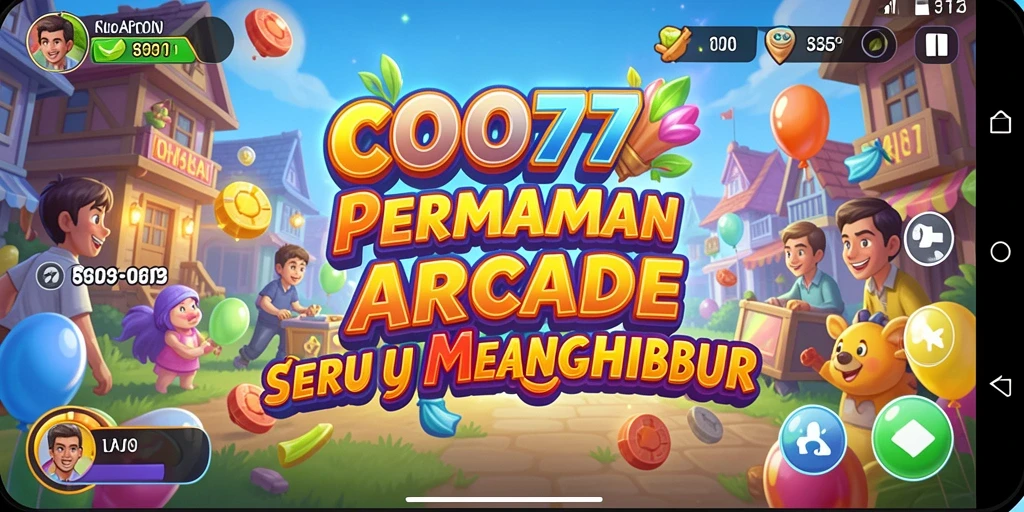 Tampilan gameplay COO77 yang menarik dan penuh tantangan.