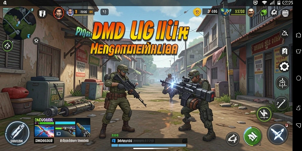 Tampilan antarmuka DMD686 yang bersih dan intuitif.