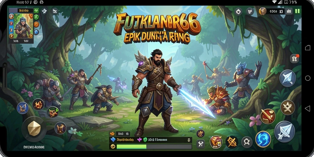 Screenshot gameplay FUJI66 menunjukkan pertarungan epik dan petualangan menarik.