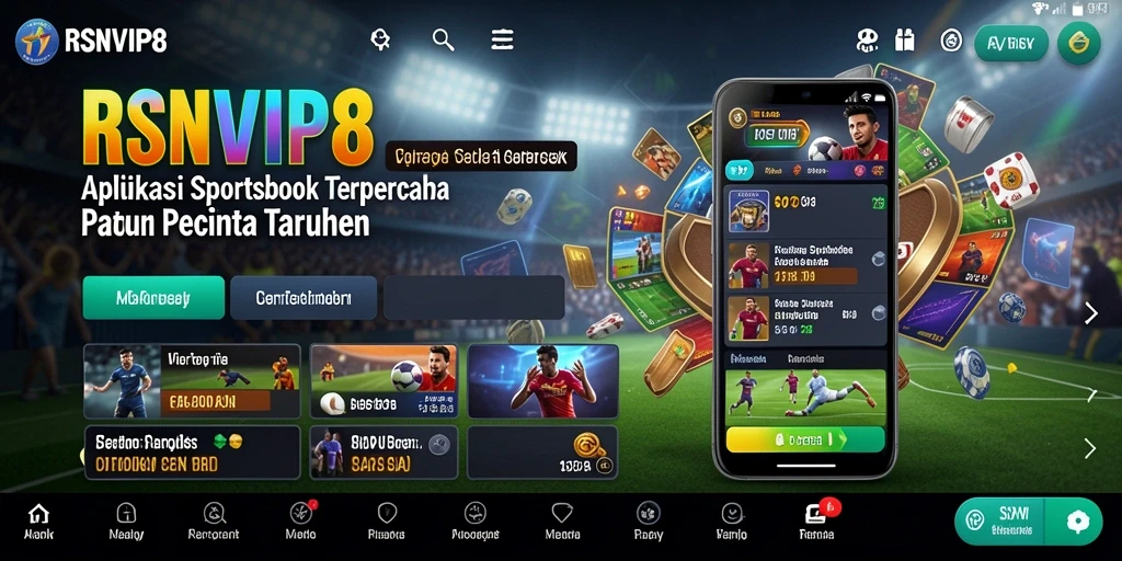 Tampilan antarmuka user-friendly dari RSNVIP8 saat melakukan taruhan.