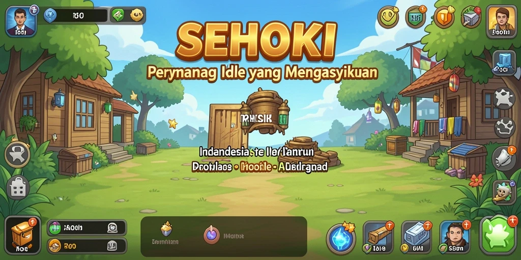 Tampilan gameplay SEHOKI yang menarik dan interaktif.