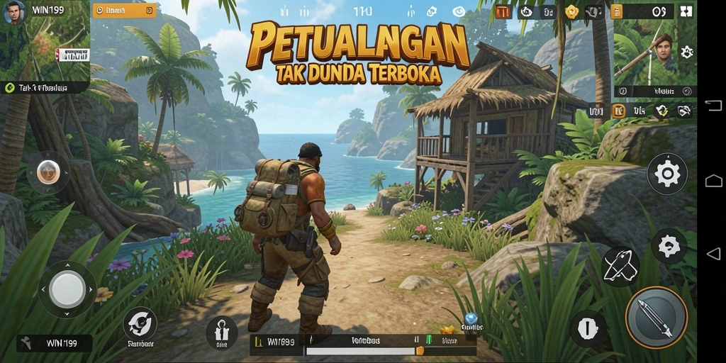 Tampilan menakjubkan dari petualangan Open World WIN199.